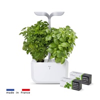 Véritable Exky CLASSIC - Automatický květináč s regulací osvětlení, bílá + 2 bylinkové náplně
