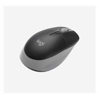 BAZAR - Logitech Wireless Mouse M190 Full-Size, mid gray, poškozený obal