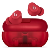Beats Solo Buds - True Wireless Earbuds - Transparent Red