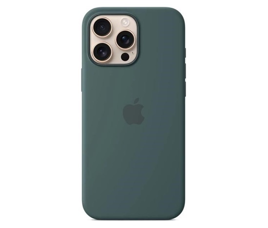 APPLE iPhone 16 Pro Max Silicone Case with MagSafe - Lake Green
