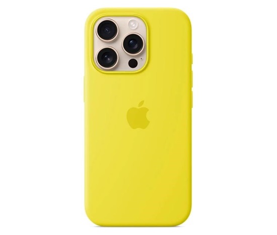 APPLE iPhone 16 Pro Silicone Case with MagSafe - Star Fruit