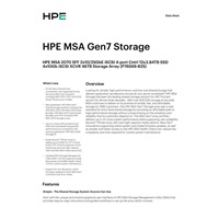 HPE MSA 2070 SFF 2x10/25GbE iSCSI 4-port Cntrl 12x3.84TB SSD 4x10Gb iSCSI XCVR 46TB Storage Array Smart Choice