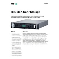 HPE MSA 2070 SFF 2x16Gb FC 4-port Controller 12x3.84TB SSD 4x16Gb SFP FC XCVR 46TB (C8R24B) Storage Array