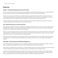 HPE MSA 2070 SFF 2x16Gb FC 4-port Controller 12x3.84TB SSD 4x16Gb SFP FC XCVR 46TB (C8R24B) Storage Array