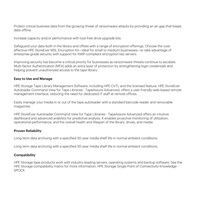 HPE Storage MSL 1/8 Tape Autoloader 1xMSL LTO8 SAS Drive 5xLTO8 30TB Data Cartr (R1R75B+AH166A+Q6Q68A+5xQ2078A+Q2015A)