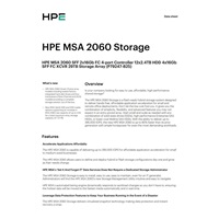 HPE MSA 2060 SFF 2x16Gb FC 4-port Controller 12x2.4TB HDD 4x16Gb SFP FC XCVR 29TB Storage Array Smart Choice