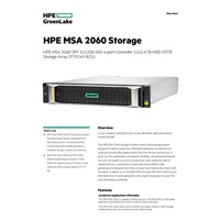 HPE MSA 2060 SFF 2x12Gb SAS 4-port Controller 12x2.4TB HDD 29TB Storage Array Smart Choice