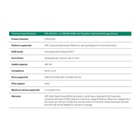 HPE NS204i-u v2 480GB NVMe Hot Plug Boot Optimized Storage Device