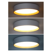 Solight LED osvětlení s dálkovým ovladačem Larios White, 48W, 3360lm, 39cm, změna chromatičnosti, stmívatelné