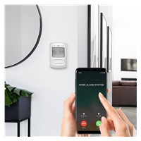 Solight GSM alarm, pohybový senzor, dálk. ovl., bílý