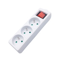 Solight vícenásobná zásuvka, 3 zásuvky, vypínač