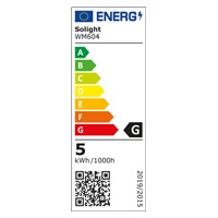 Solight LED světelný pás, 5m, SMD5050 60LED/m, 14,4W/m, IP65, studená bílá