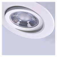 Solight LED podhledové světlo bodové, 5W, 400lm, 3000K, kulaté,  bílé