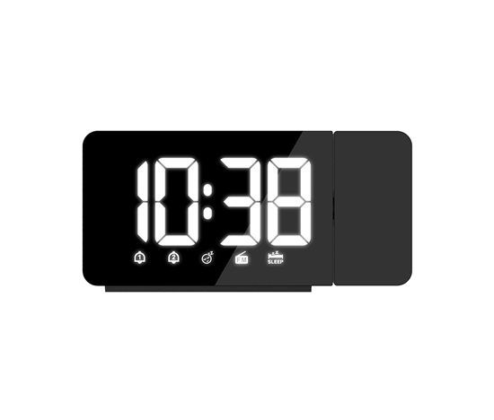 Solight projekční hodiny s rádiem a budíkem