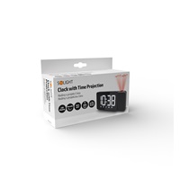 Solight projekční hodiny s rádiem a budíkem