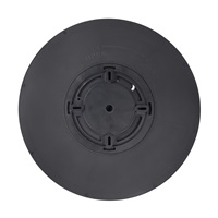 Solight LED osvětlení s dálkovým ovladačem Estela Black, 36W, 2700lm, 30cm, změna chromatičnosti, stmívatelné