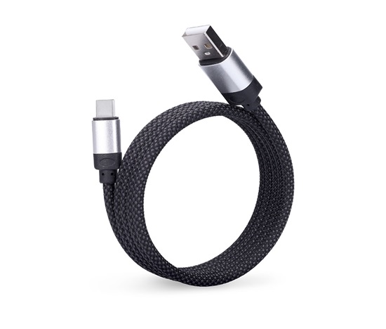 Solight magnetický USB-C kabel, USB 2.0 A konektor - USB-C konektor, 1m