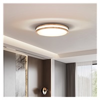 Solight LED osvětlení s dálkovým ovladačem Woody, 48W, 3360lm, 38cm, změna chromatičnosti, stmívatelné