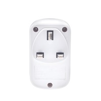 Solight cestovní adaptér UK USB A+C pro použití ve Velké Británii, typ G