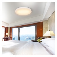 Solight LED stropní světlo Plain, 3CCT, 36W, 2520lm, 3000K, 4000K, 6000K, kulaté, 45cm