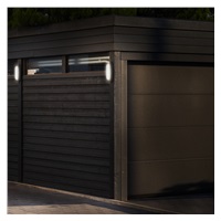 Solight LED venkovní osvětlení oválné, 13W, 910lm, 4000K, IP54, 21cm, šedá barva