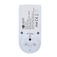 Solight časový spínač digitální, displej, 16 režimů