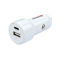 SKROSS USB A+C nabíjecí autoadaptér Dual Car Charger, 65W PD