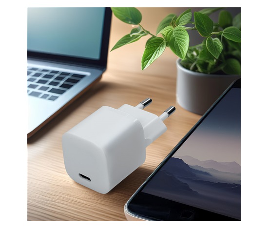 Solight USB-C fast charger GaN 20W PD rychlonabíječka