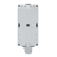 Solight zásuvka IP66 s vypínačem, vodotěsná a prachotěsná