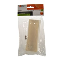 Solight držák vícenásobné zásuvky, 3 - 4 zásuvky