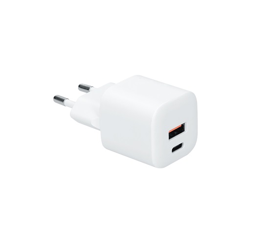 Solight USB-C + USB-A fast charger GaN 20W PD