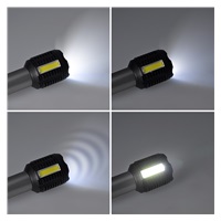 Solight LED nabíjecí ruční svítilna, 150+150lm, Li-Ion