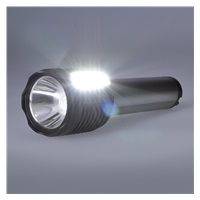 Solight LED nabíjecí ruční svítilna, 150+150lm, Li-Ion