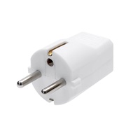 Solight zástrčka přímá, IP20, bílá