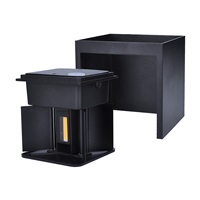 Solight LED venkovní nástěnné osvětlení Parma, 6W, 420lm, 3000K, černá