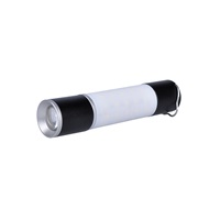 Solight LED nabíjecí ruční svítilna s kampingovou lucernou, 250lm, power bank, Li-Ion