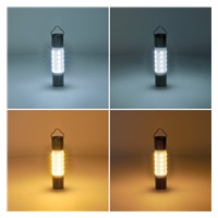 Solight LED nabíjecí ruční svítilna s kampingovou lucernou, 250lm, power bank, Li-Ion