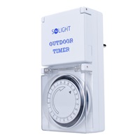 Solight časový spínač, venkovní, 24 h., 1 režim