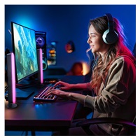 Solight LED RGB osvětlení Gaming, dálkový ovladač, zvukový senzor, USB