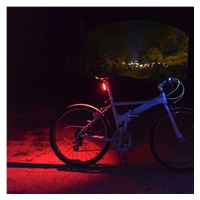 Solight LED nabíjecí zadní cyklo světlo, 3W COB, nabíjecí, Li-Ion