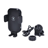 Solight bezdrátová nabíječka do auta Qi 15W s automatickým uchycením