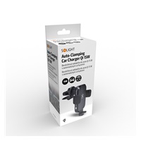 Solight bezdrátová nabíječka do auta Qi 15W s automatickým uchycením