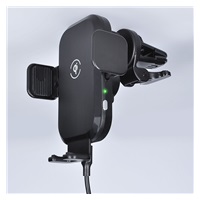 Solight bezdrátová nabíječka do auta Qi 15W s automatickým uchycením