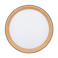 Solight LED osvětlení s dálkovým ovladačem Larios Black, 48W, 3360lm, 39cm, změna chromatičnosti, stmívatelné