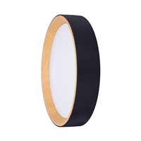 Solight LED osvětlení s dálkovým ovladačem Larios Black, 48W, 3360lm, 39cm, změna chromatičnosti, stmívatelné