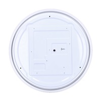 Solight LED osvětlení s dálkovým ovladačem Larios Black, 48W, 3360lm, 39cm, změna chromatičnosti, stmívatelné