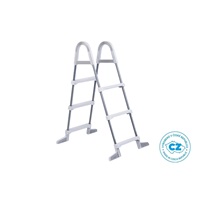 Marimex schůdky k bazénům - výška stěny do 0,91 m - šedé