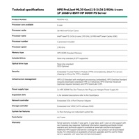 HPE PL ML30g11 E-2436 (2.9G/6C12T) 1x32G 2x480G 2x800W MR216i-p (hwraid) 8SFF 4x1G NBD311 Smart Choice