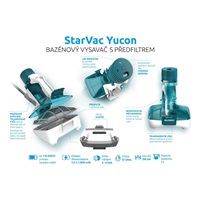 Marimex StarVac Yucon bazénový vysavač