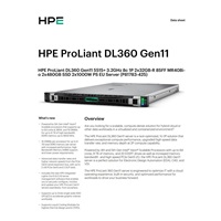 HPE PL DL360g11 5515+ (3.2G/8C) 2x32G (P64706) 2x480G 8SFF MR408i-o/4G 2x1000W 2x10G-T